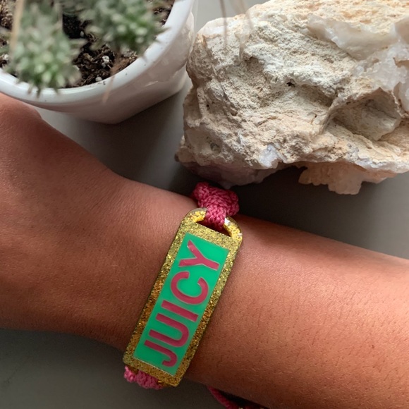 Juicy Couture Jewelry - Rare Juicy Couture Summer Beach Lanyard Bracelet